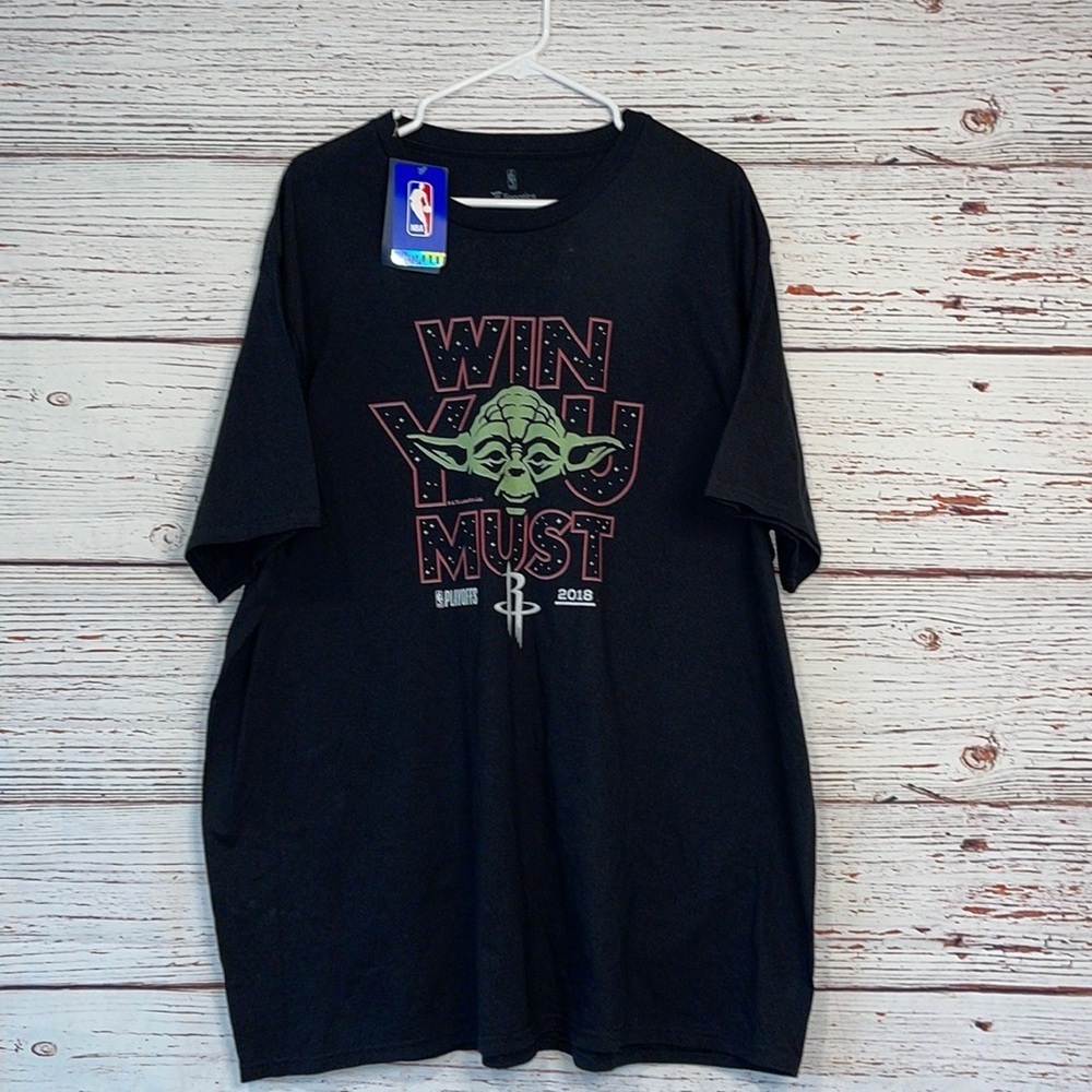 NWT NBA fanatics t shirt yoda